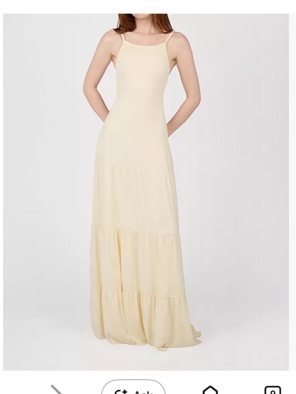 WeWoreWhat
Smocked Drop Waist Maxi Dress
NWT
Size S